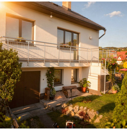 NI-TA Zábradlia na terasu, balkóny a lodžie 1000x900 A2BS-2