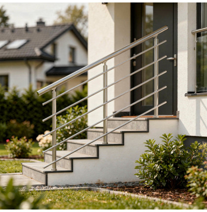 Okrúhle zábradlie na schody NI-TA