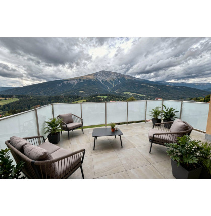 Okrúhle zábradlie na terasu a balkón NI-TA