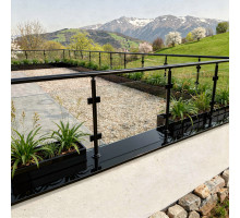 Okrúhle zábradlie na terasu a balkón NI-TA