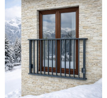 NI-TA Zábradlia na francúzske okna H2S-2